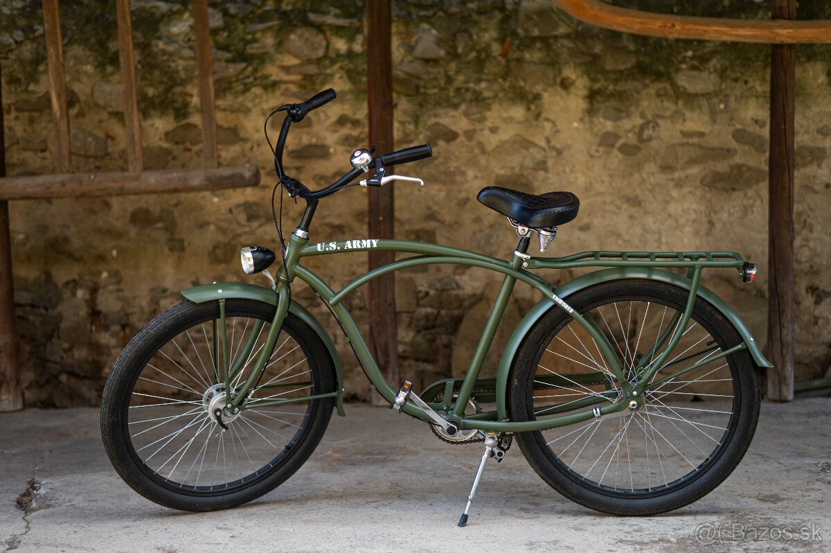 EMBASSY cruiser US ARMY retro bycikel