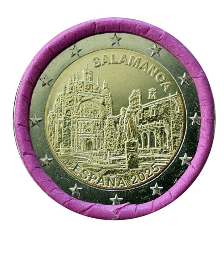 2€ Spanielsko 2025 - Staré mesto Salamanca