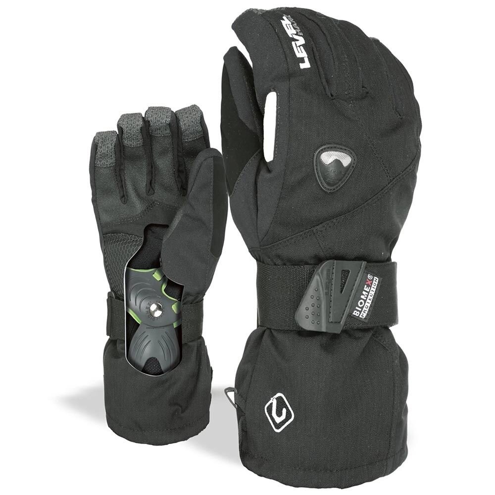 Rukavice LEVEL Fly Black vel. XL