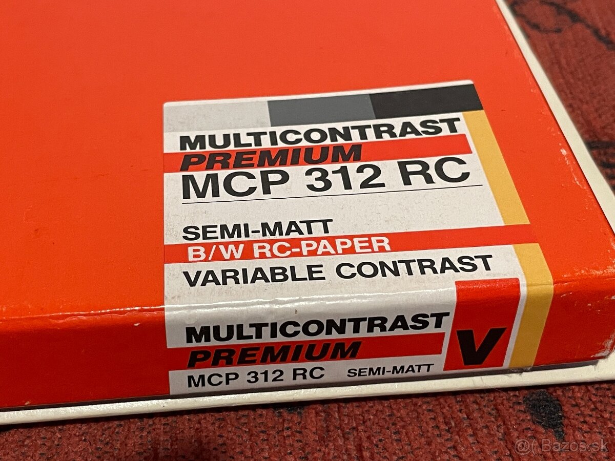 Agfa papier - mcp 312rc - 30x40 semi matt