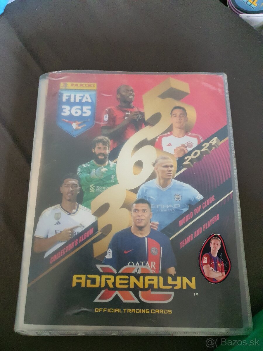 Futbalovy album s kartickami 2024
