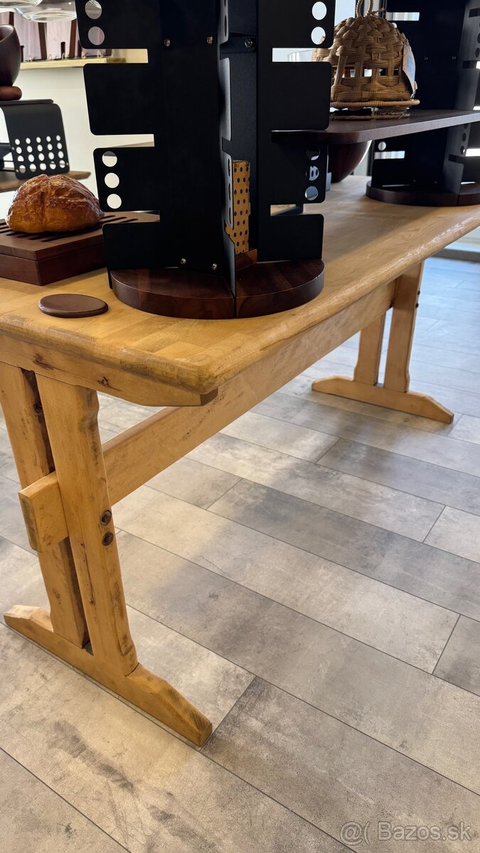 Stoly vintage masiv buk