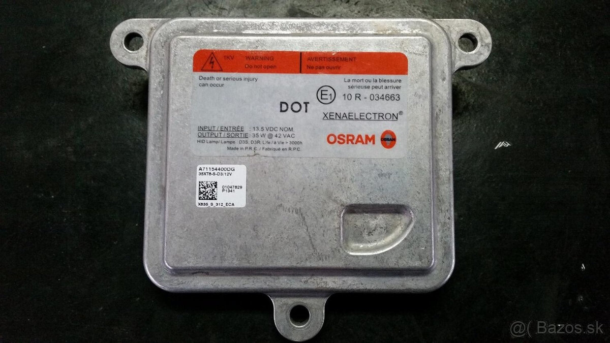 10R-034663 OSRAM D3S D3R Riadiaca Jednotka Xenonu10R-034663