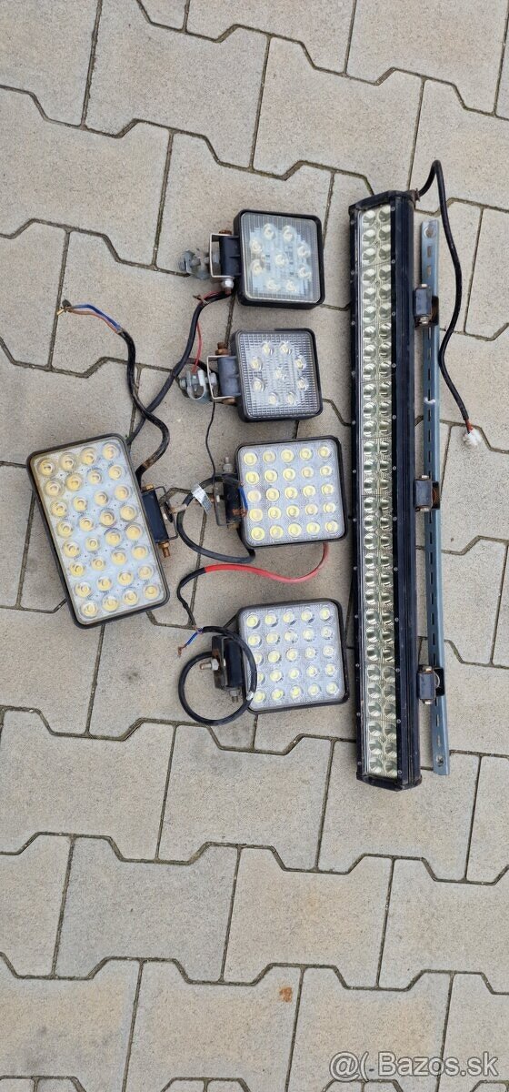 LED svetlá použité