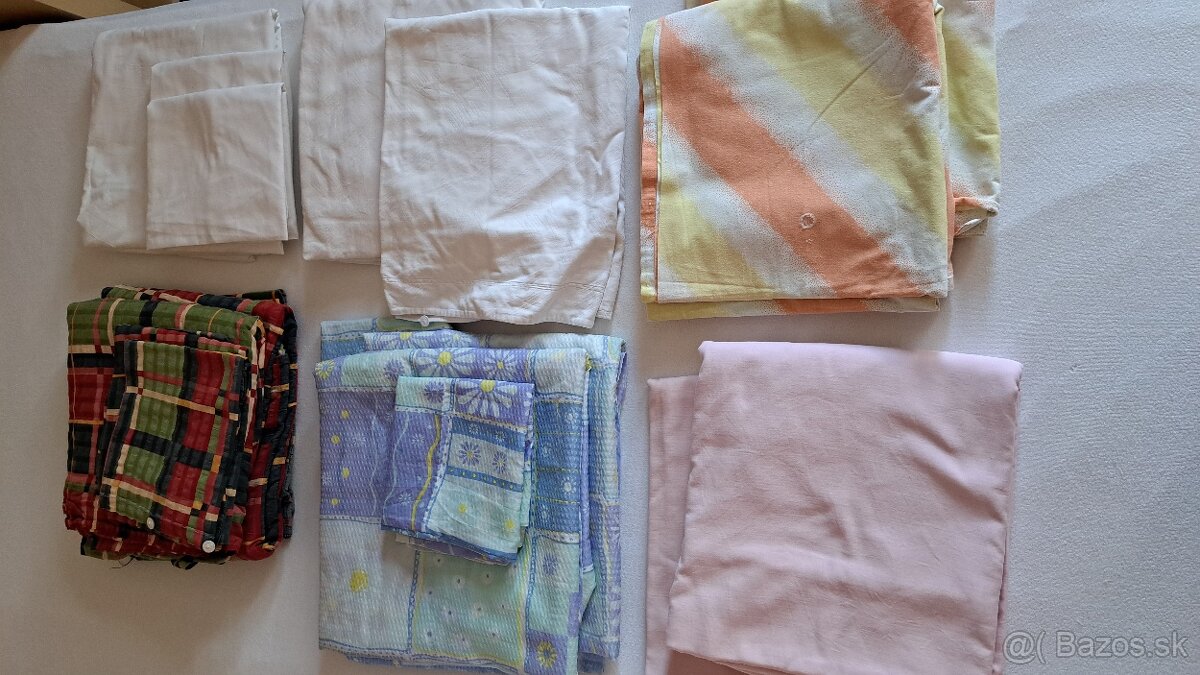 Posteľná bielizeň (prádlo) -  obliečky na periny