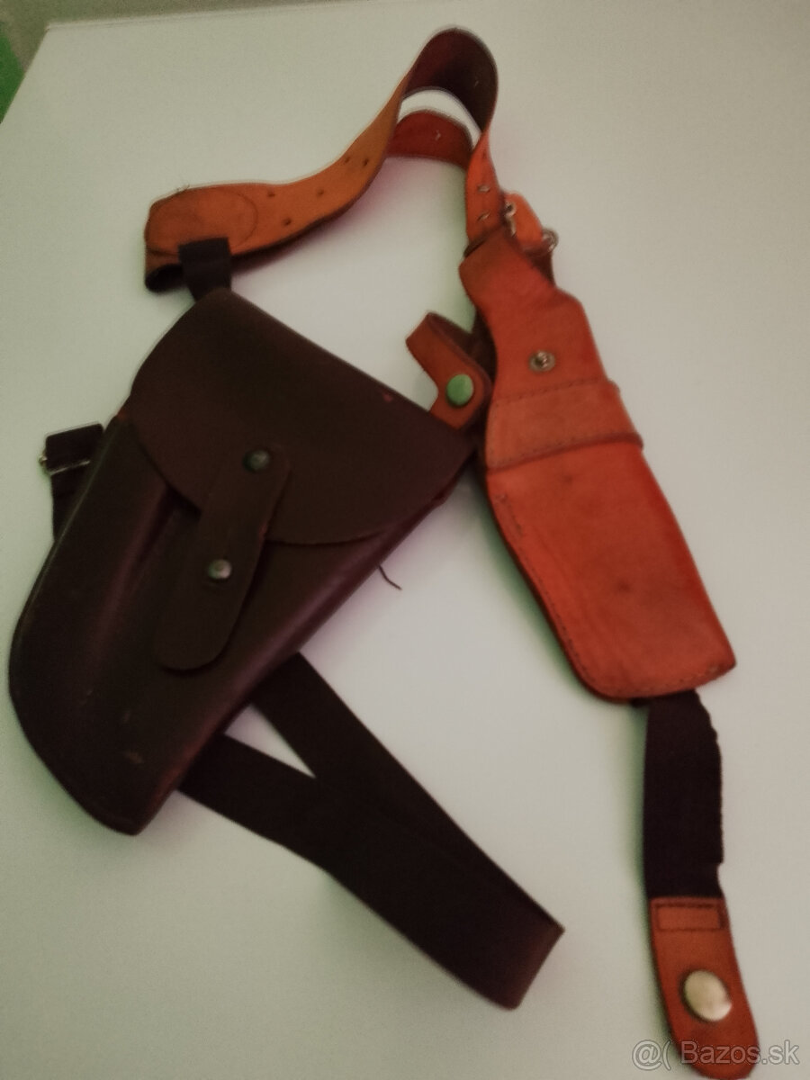 Predám kožené púzdra na pištol