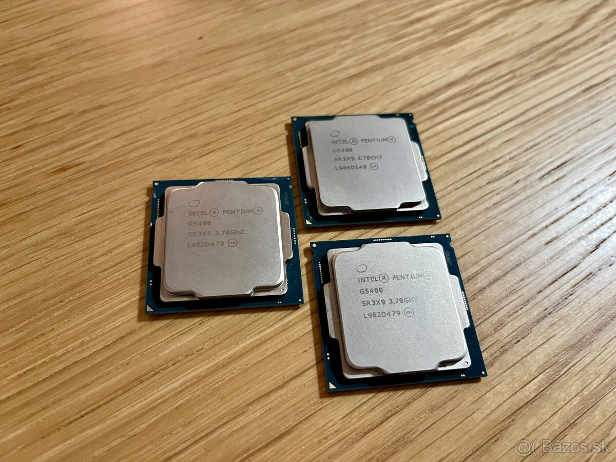 💻 3x Intel Pentium Gold G5400 - LGA 1151