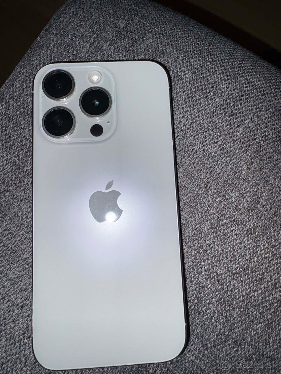 Predám iphone 15 pro 128 gb - biely