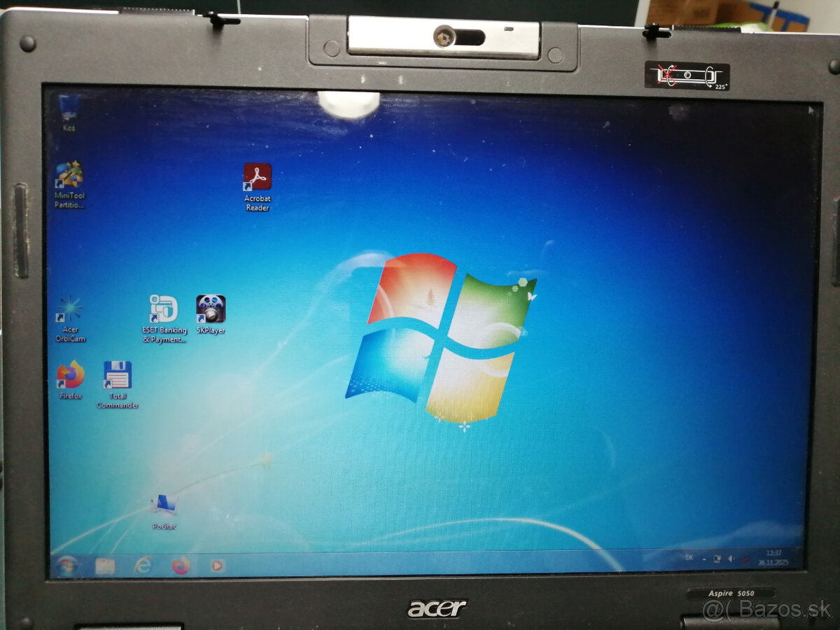 Predám notebook ACER Aspire 5050