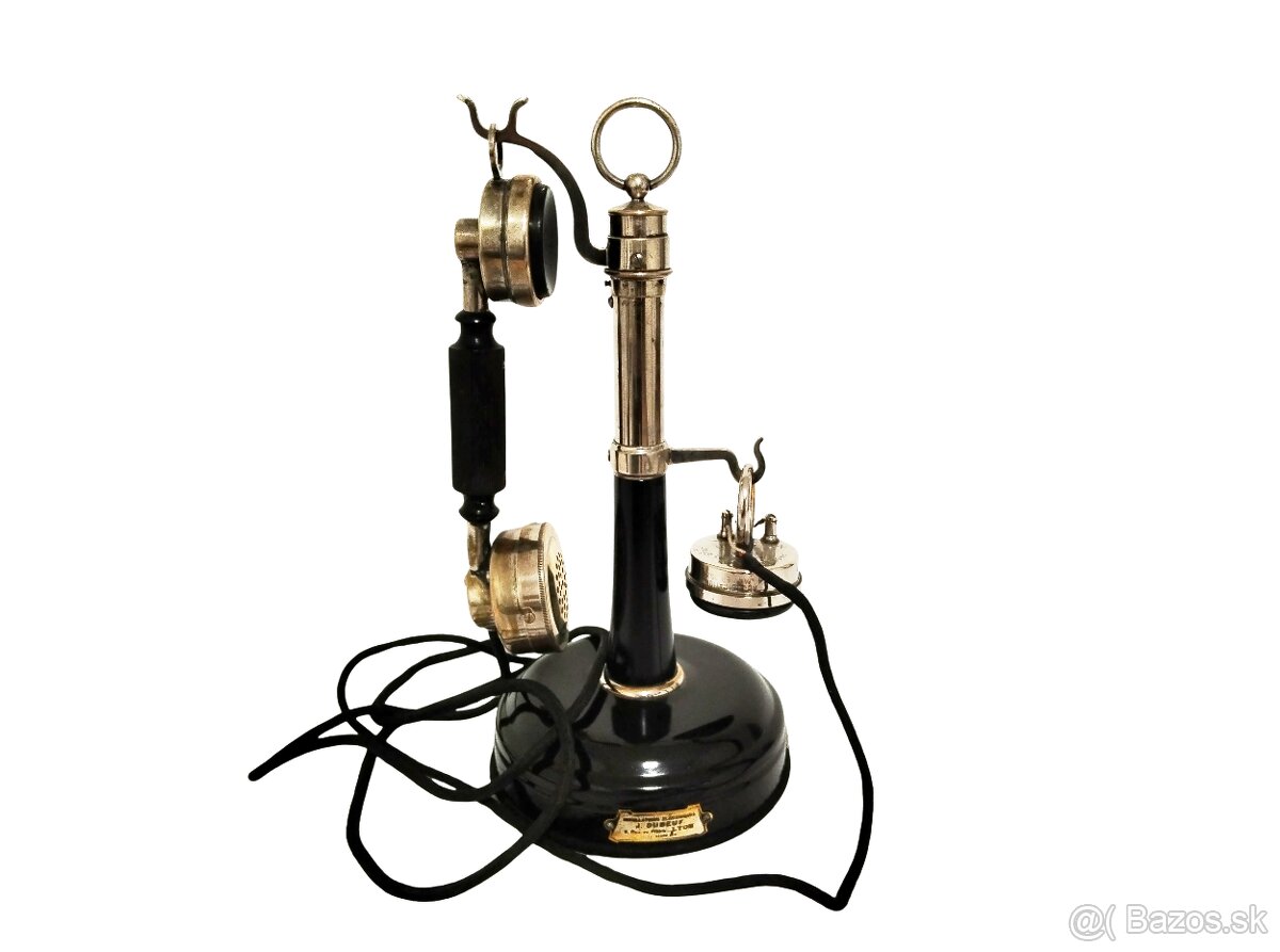 starožitný telefón Dunyach et Leclerc