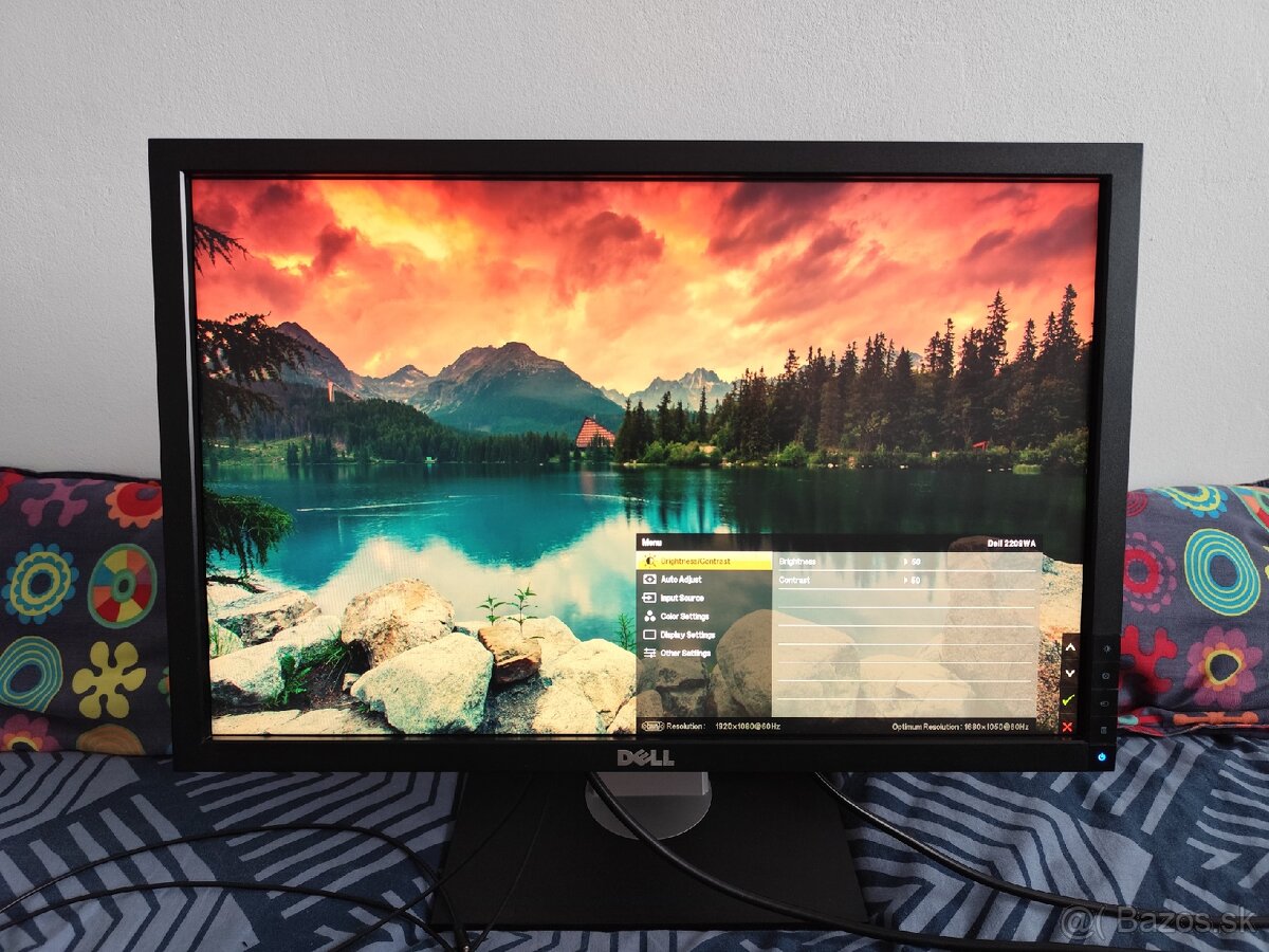 monitor dell 2209wa 22"