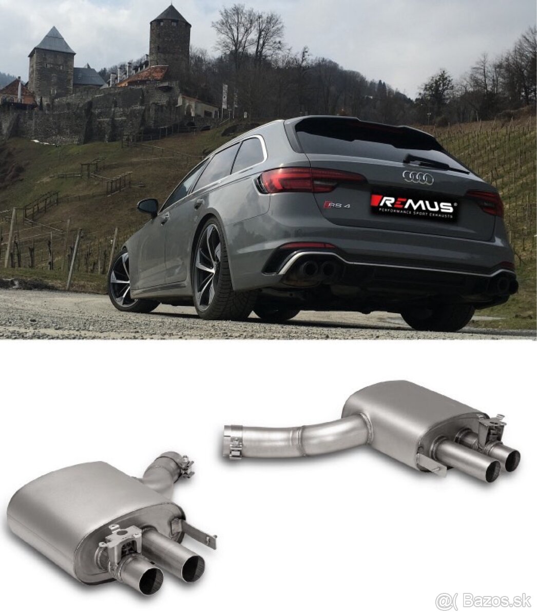 Výfuk REMUS na Audi RS4