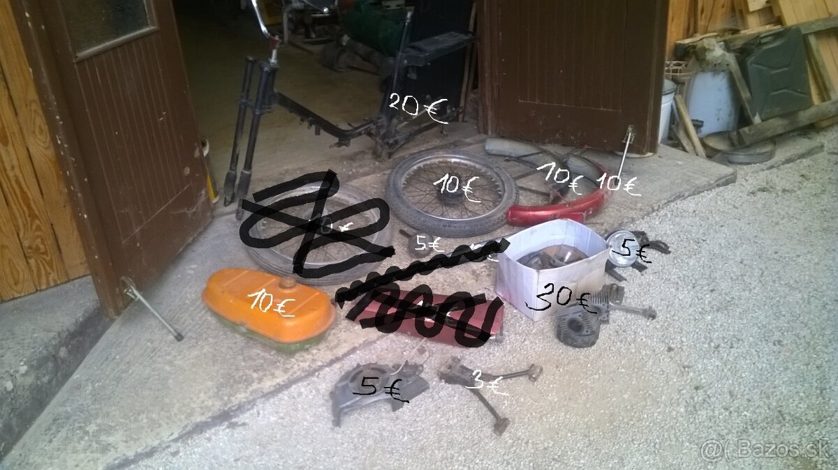 diely babeta 207, Honda MTX 200 a Garelli 125 Tiger