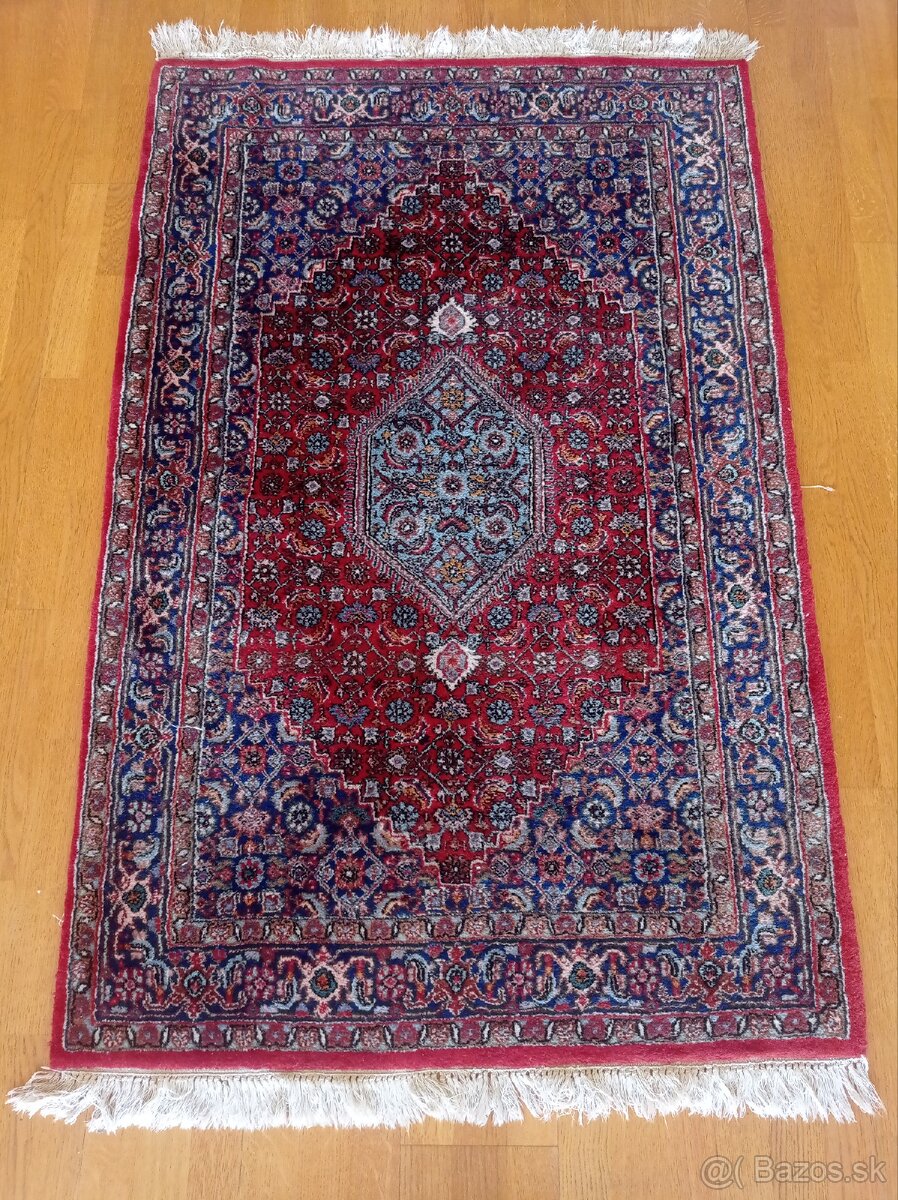 Hodvábny úzko ručne viazaný Bidjar 160x105 cm