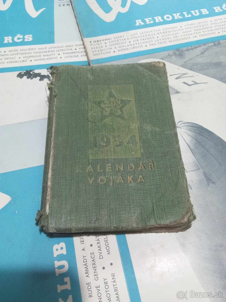 Kalendar vojaka na rok 1954 (CSLA)