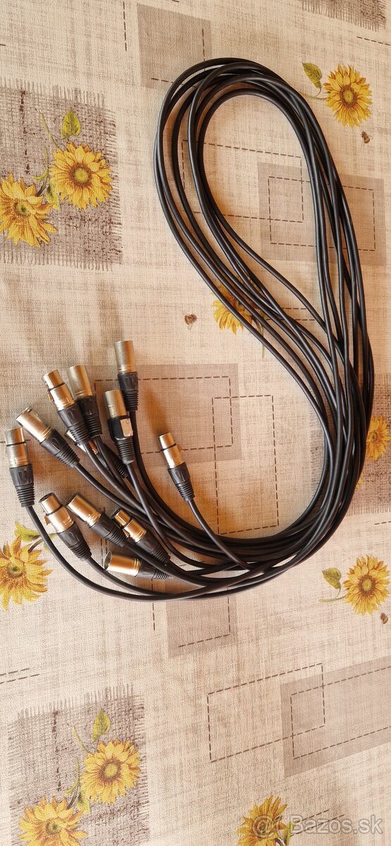 DMX/XLR káble