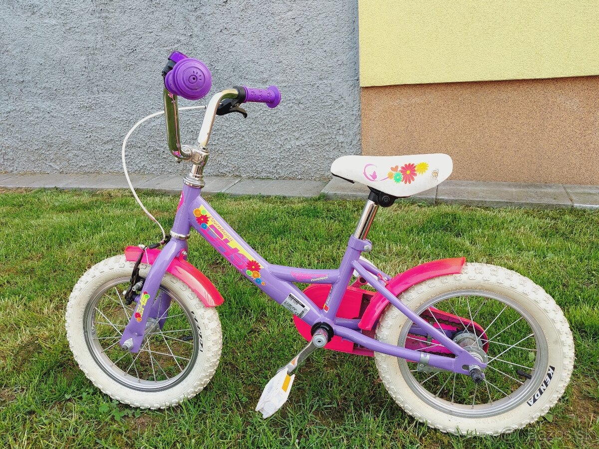 Detský bicykel DHS Daisy 14"