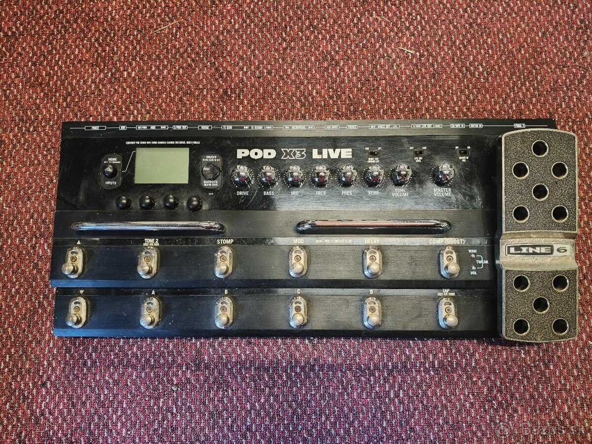 Pod x3 live