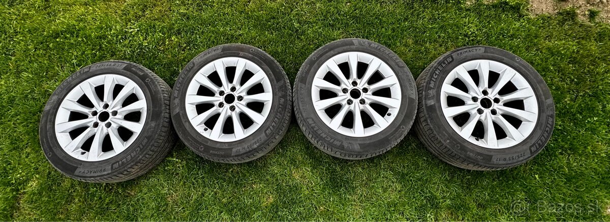 Disky Audi s pneu, 225/55 R17, 5x112