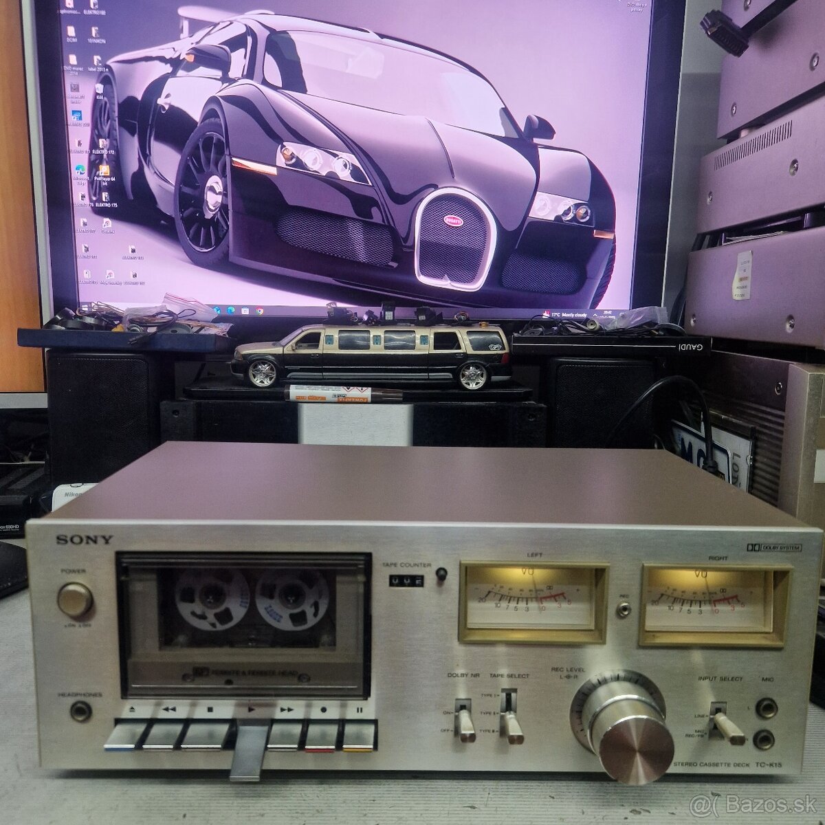 SONY TC-K15...kazetový deck , Dolby System....