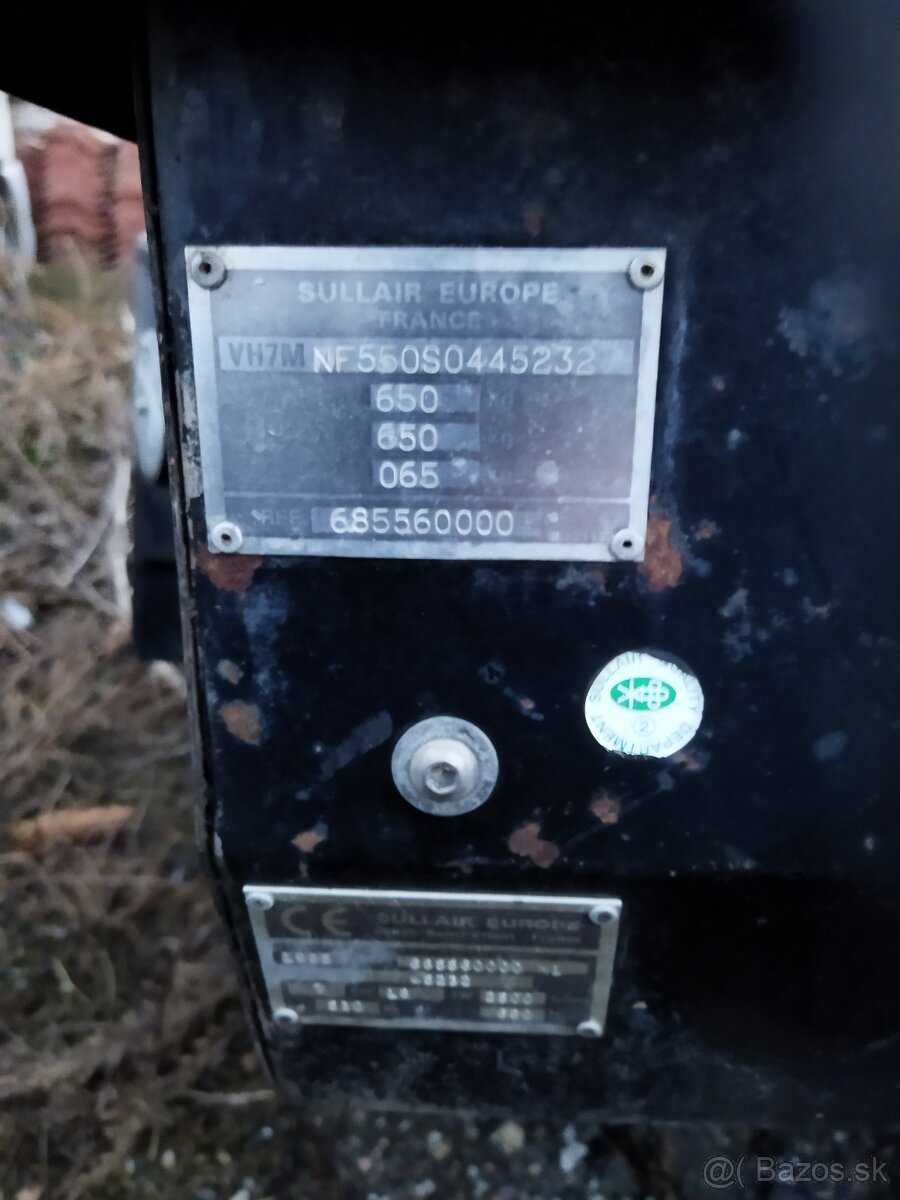 Pojazdný kompresor Kubota