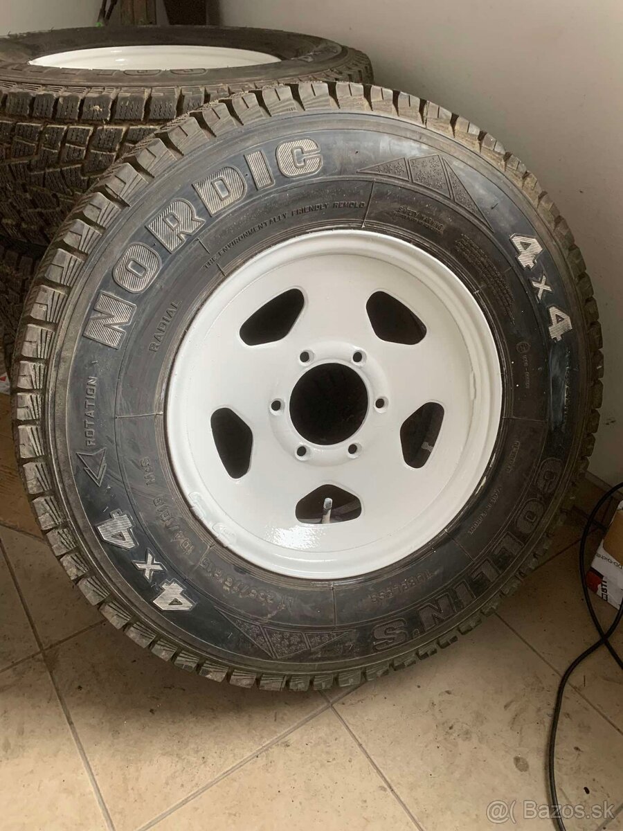 Sada kolies Mitsubishi Pajero a iné