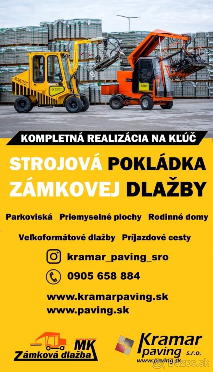 Zámková Dlažba - hľadám partiu šikovných ľudí