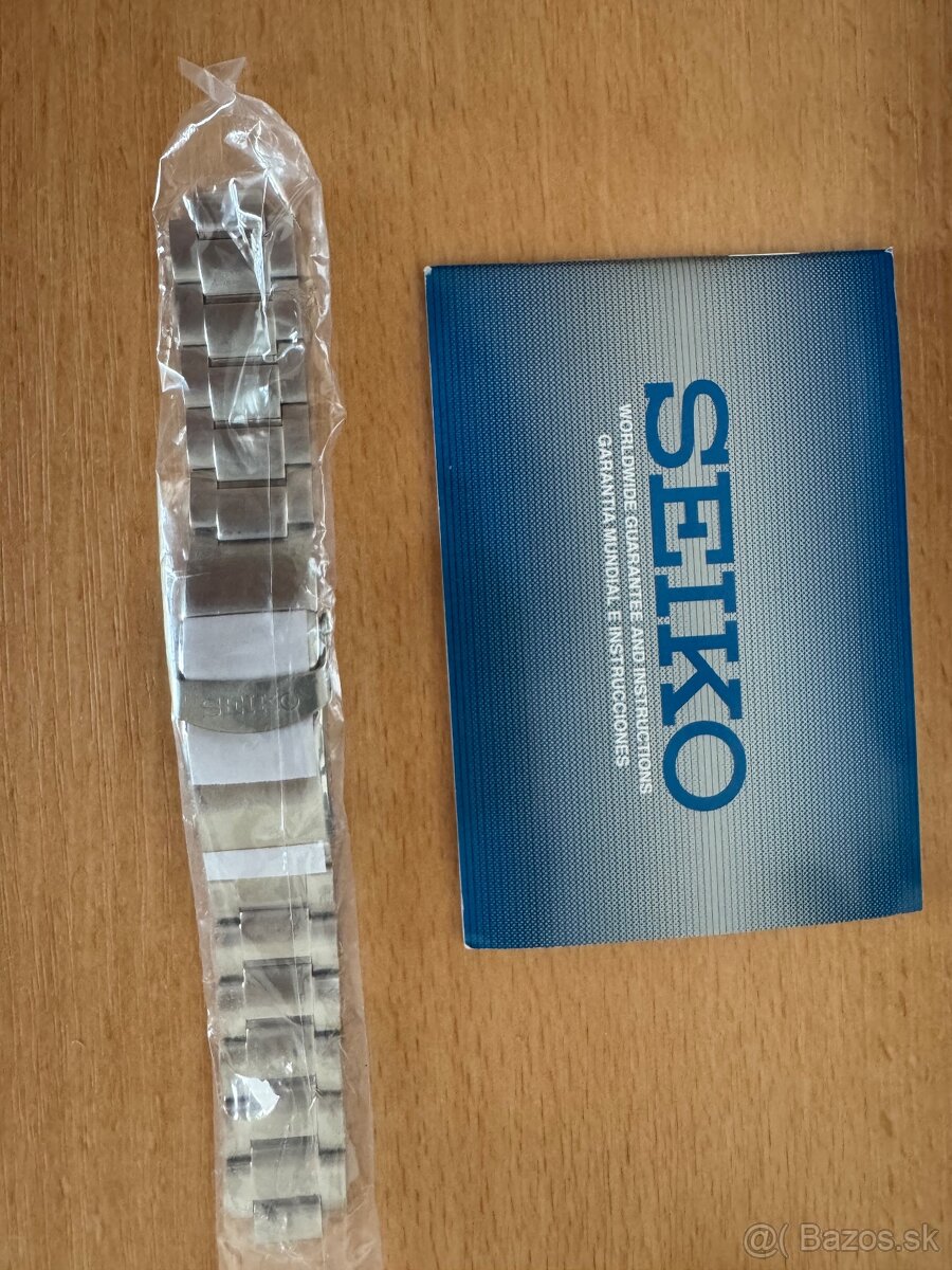 Seiko oyster-style náramok