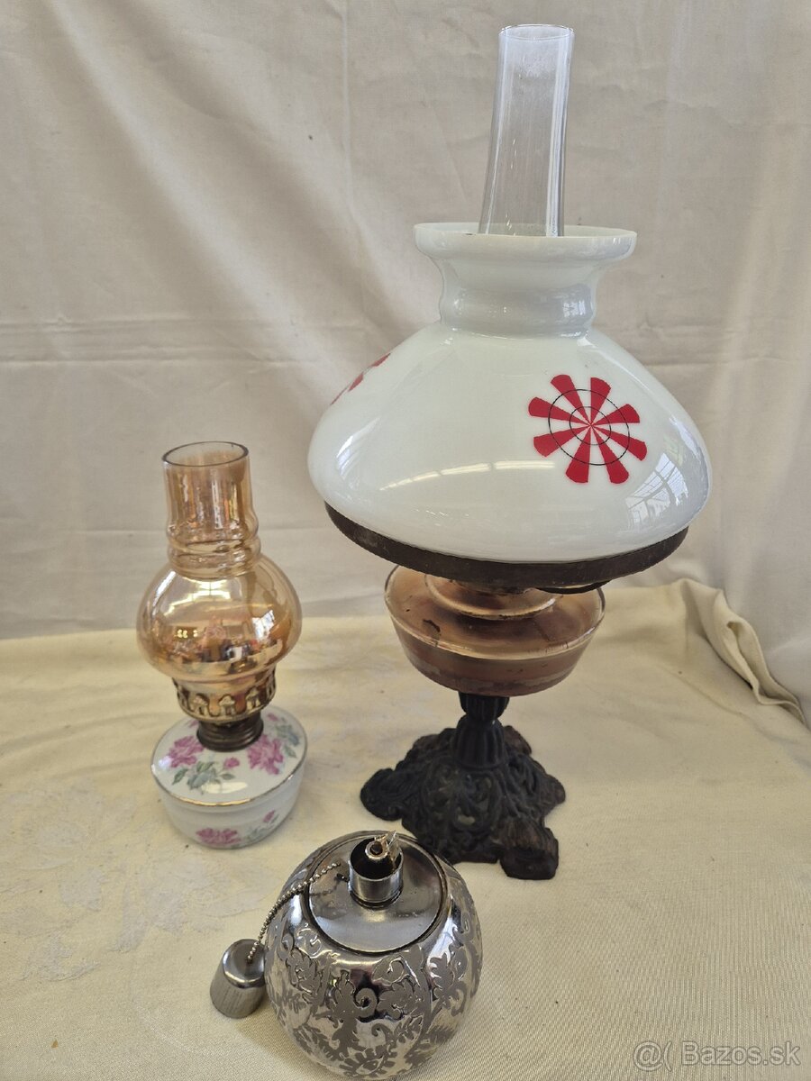 Predam petrolejku s cylindrom a ine