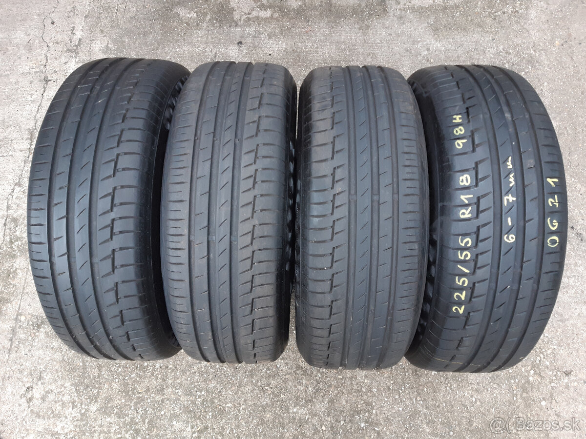 225/55 R18 -letné Continental