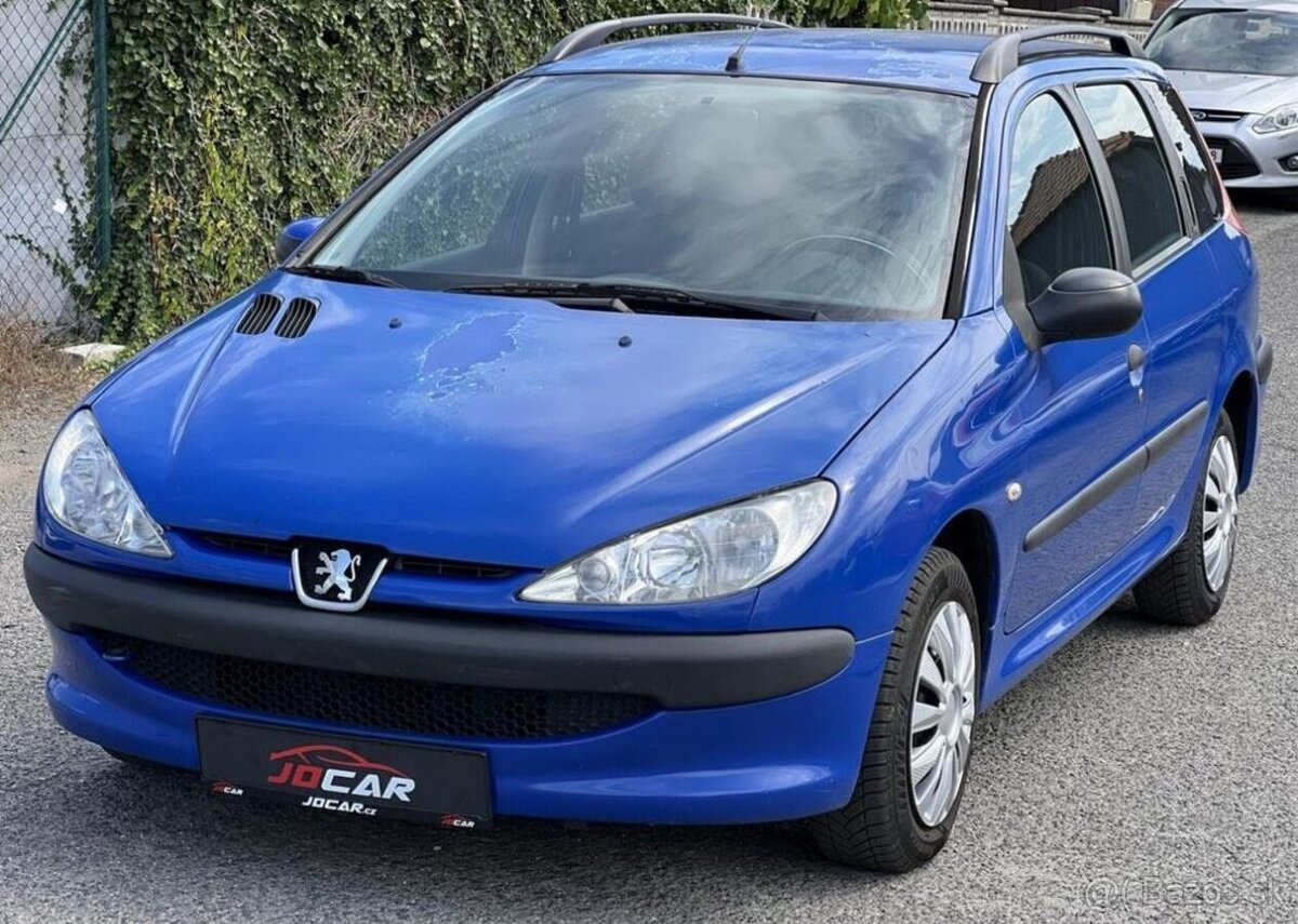 Peugeot 206 1.4HDi KLIMATIZACE PŮVOD ČR nafta manuál 50 kw