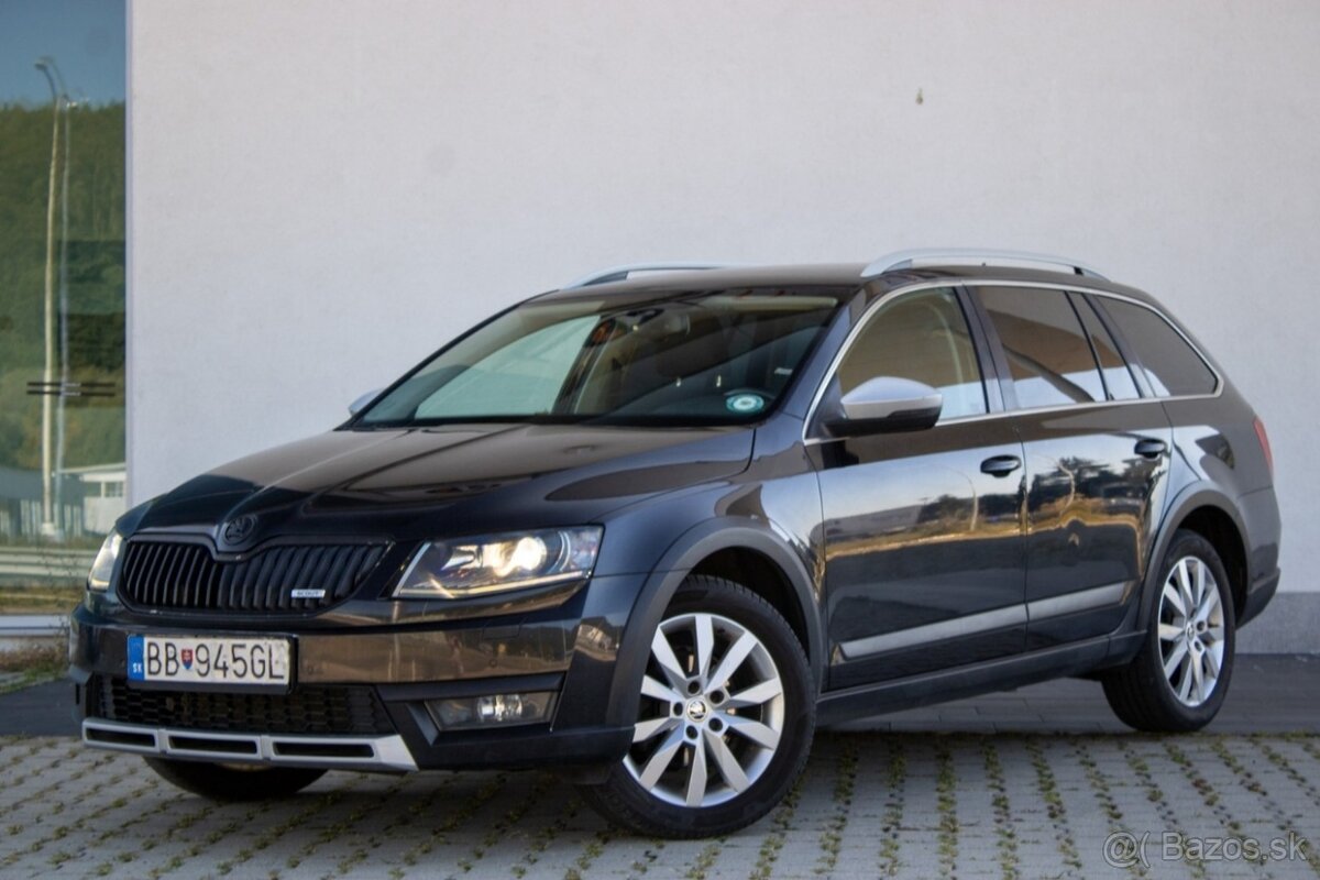 Škoda Octavia Combi SCOUT 2.0 TDI 4x4