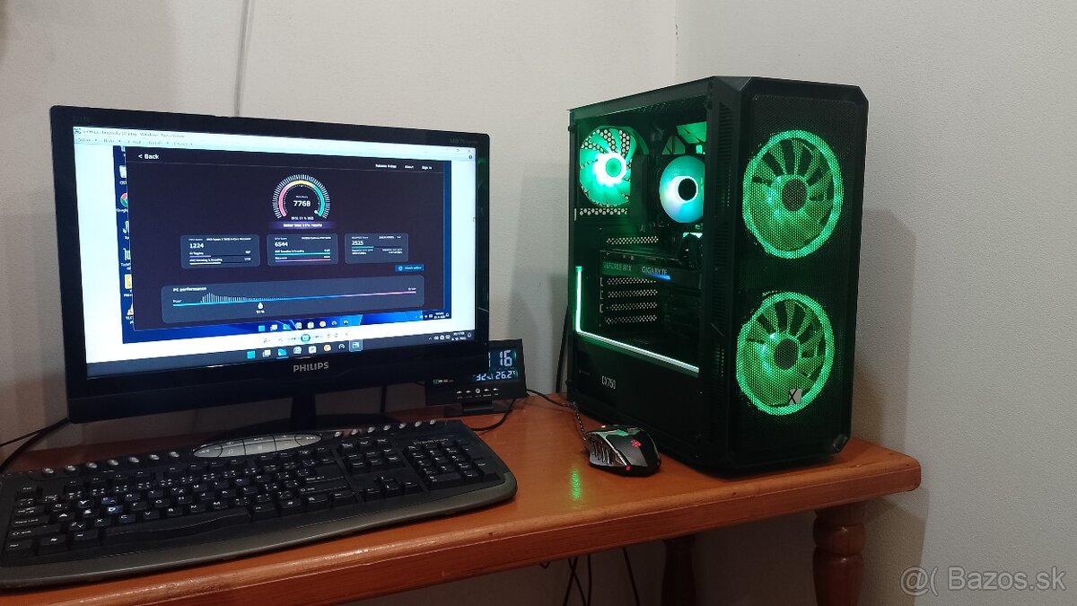 Herná zostava RTX 3070 + Ryzen 5 + 32GB+SSD+NVMe