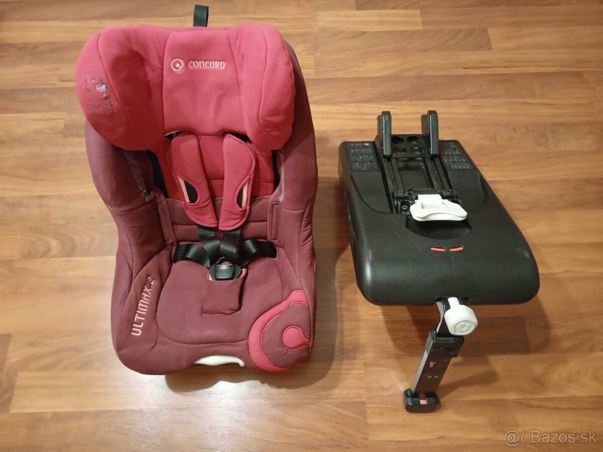 Darujem isofix sedačku Concord Ultimax.2