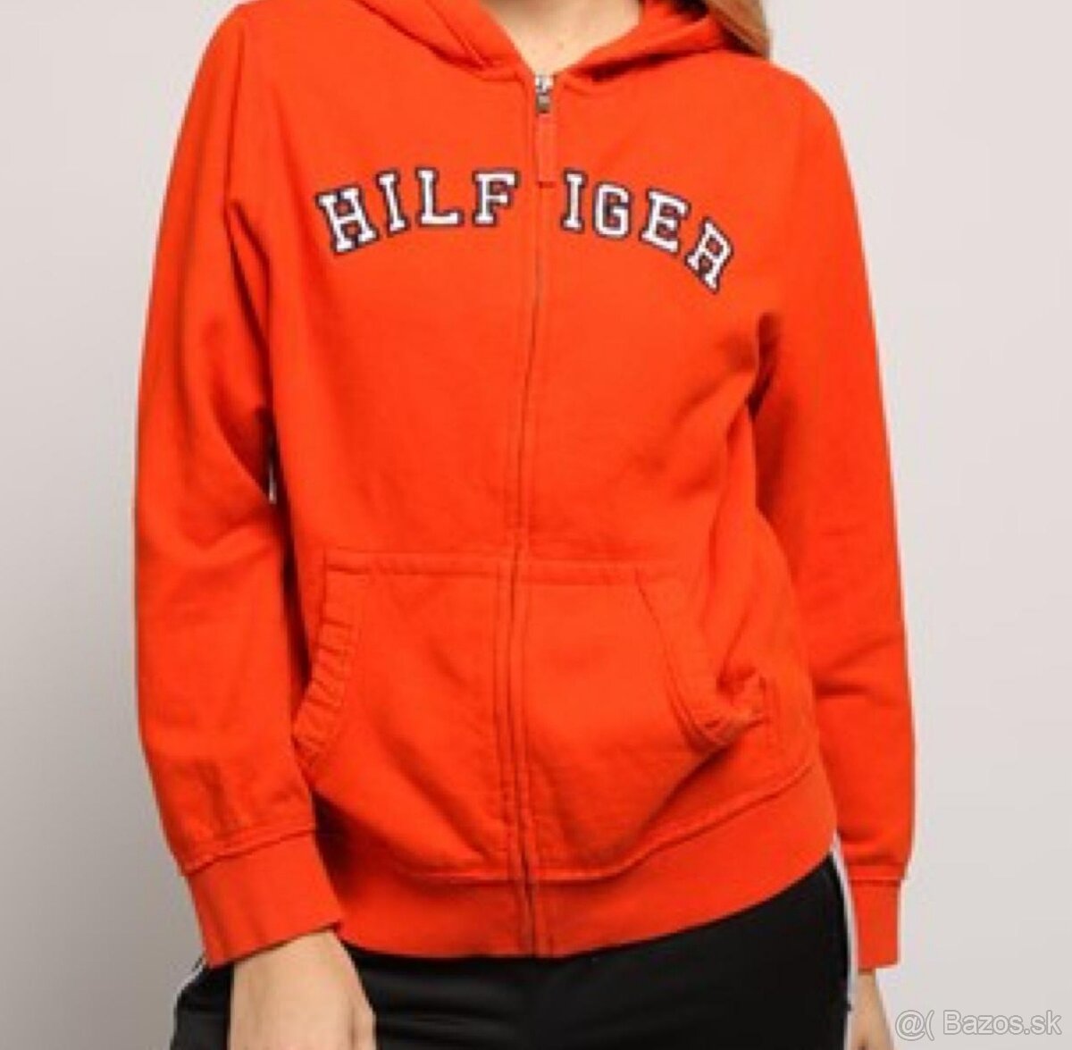 Dievčenská mikina TOMMY HILFIGER -VEľ. 12/14 ROKOV