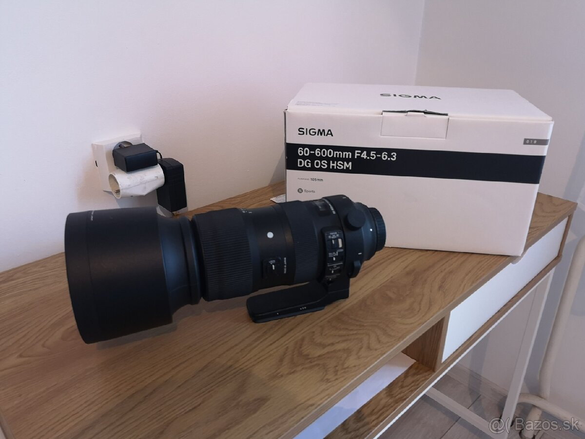 Sigma 60-600 f4.5-6.3 Canon