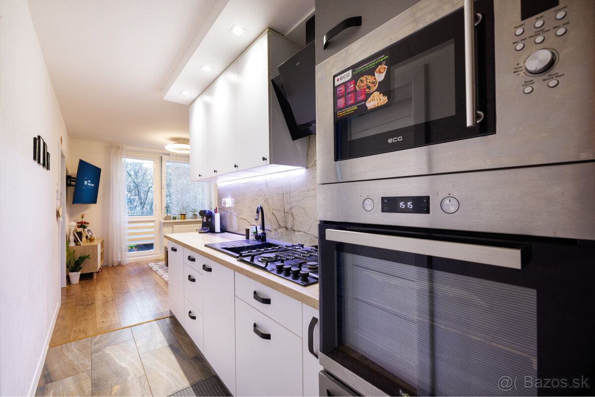 Na predaj zrekonštruovaný 3-izbový byt Sídlisko III