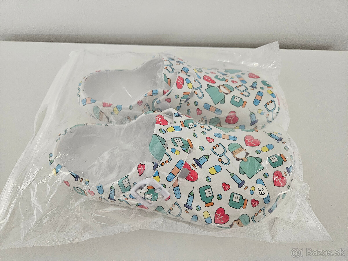 Zdravotnícka/pracovná obuv - veľkosť 38/39