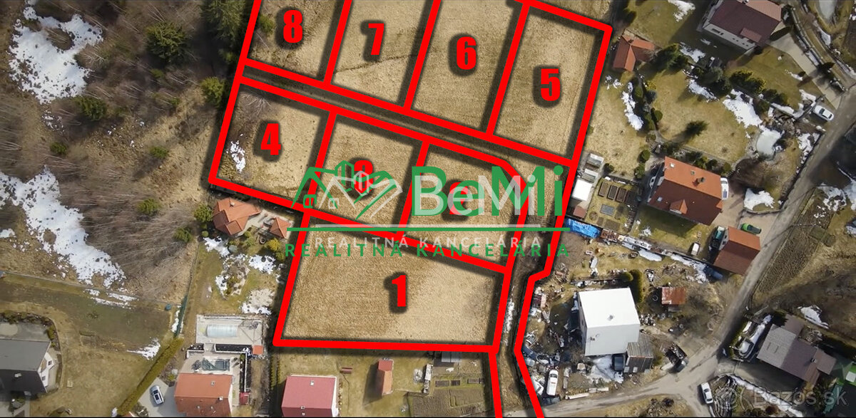 Predaj, investičný pozemok, 6881m2,  Čadca (735-14-JAS)