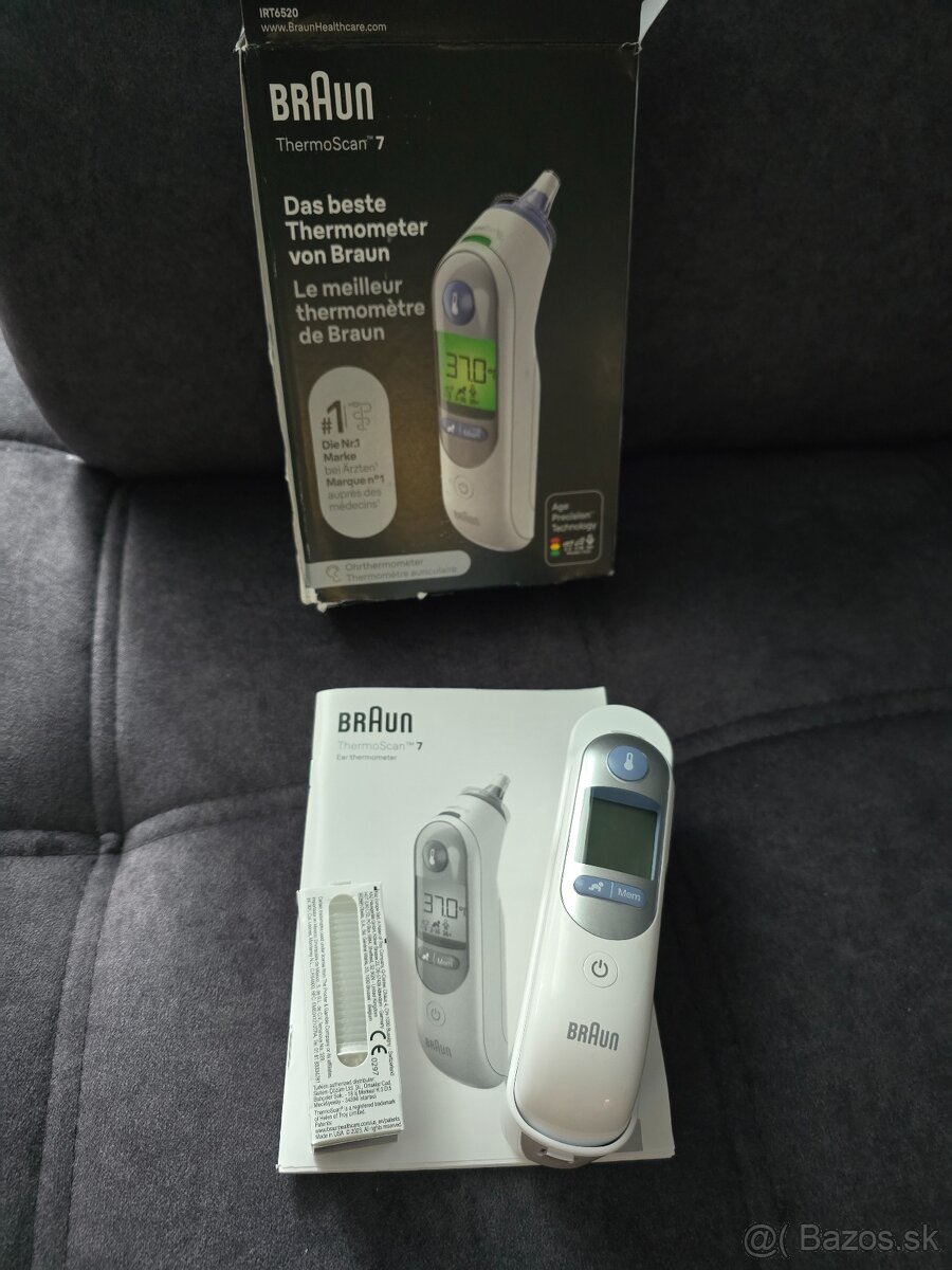Ušný teplomer BRAUN