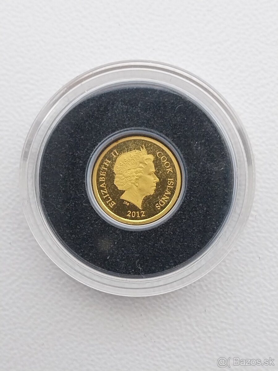 Zlaté investičné 0,5 gramove mince