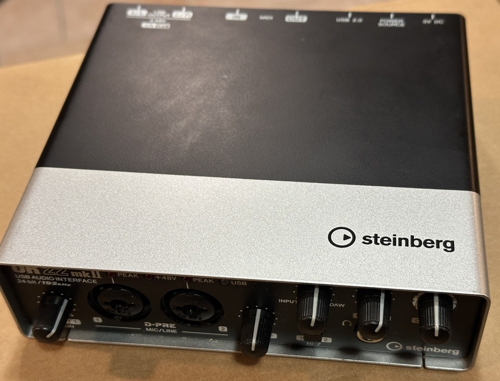Externá zvuková karta Steinberg UR22 mk2