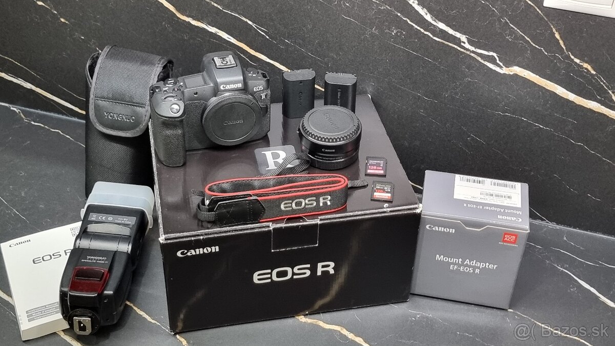 Canon EOS R + Canon EF-EOS R + Prísl.