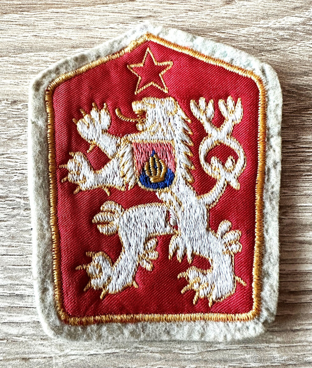 nášivka lev ČSSR
