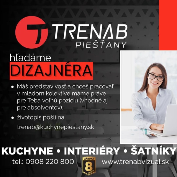 Dizajnér / Predajca v kuchynskom a interiérovom štúdiu