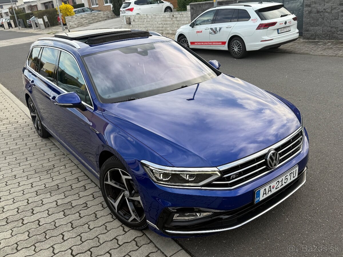 Passat R-Line Lapiz Blue DSG TSI fl b8.5 IQ LED -ODPOČET DPH