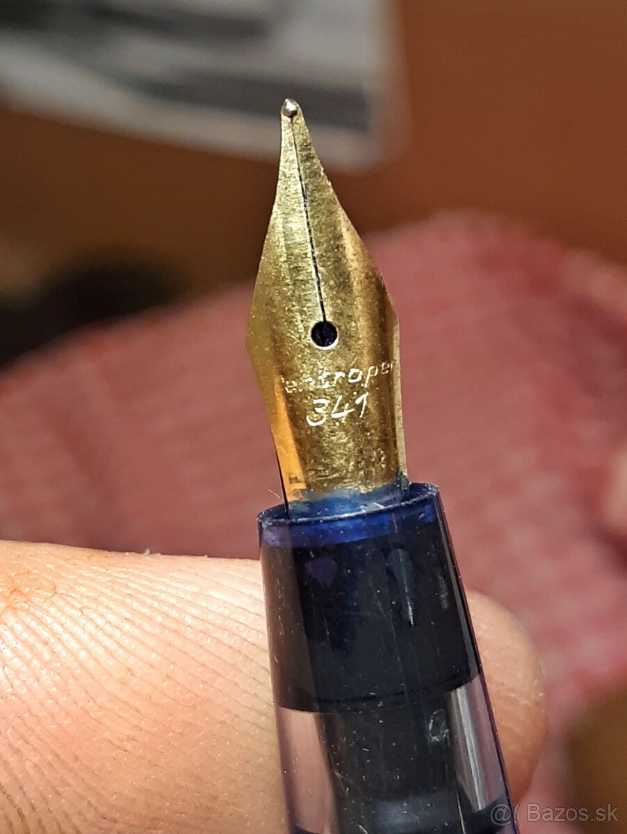 Sada plnícího a kuličkového pera CENTROPEN, 60. léta