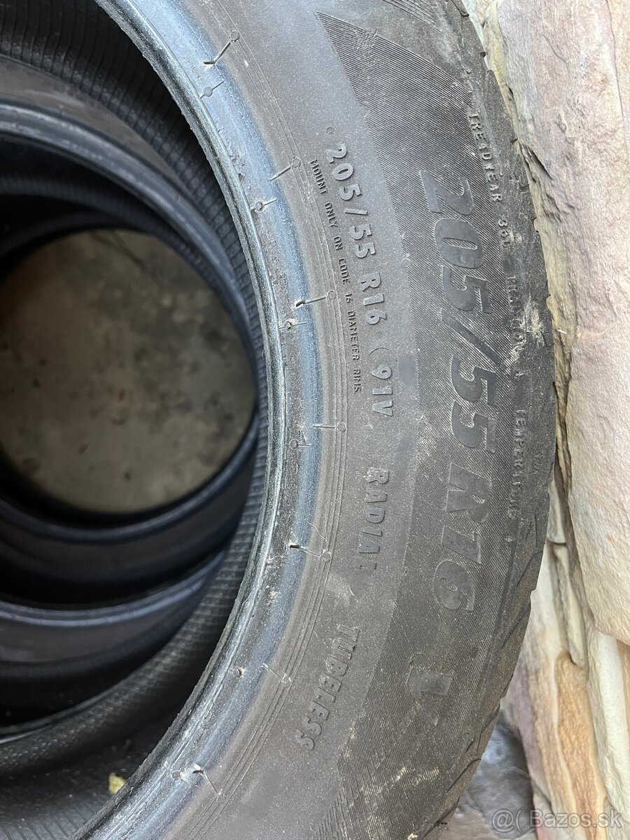 Predám letné pneumatiky 205/55 R16