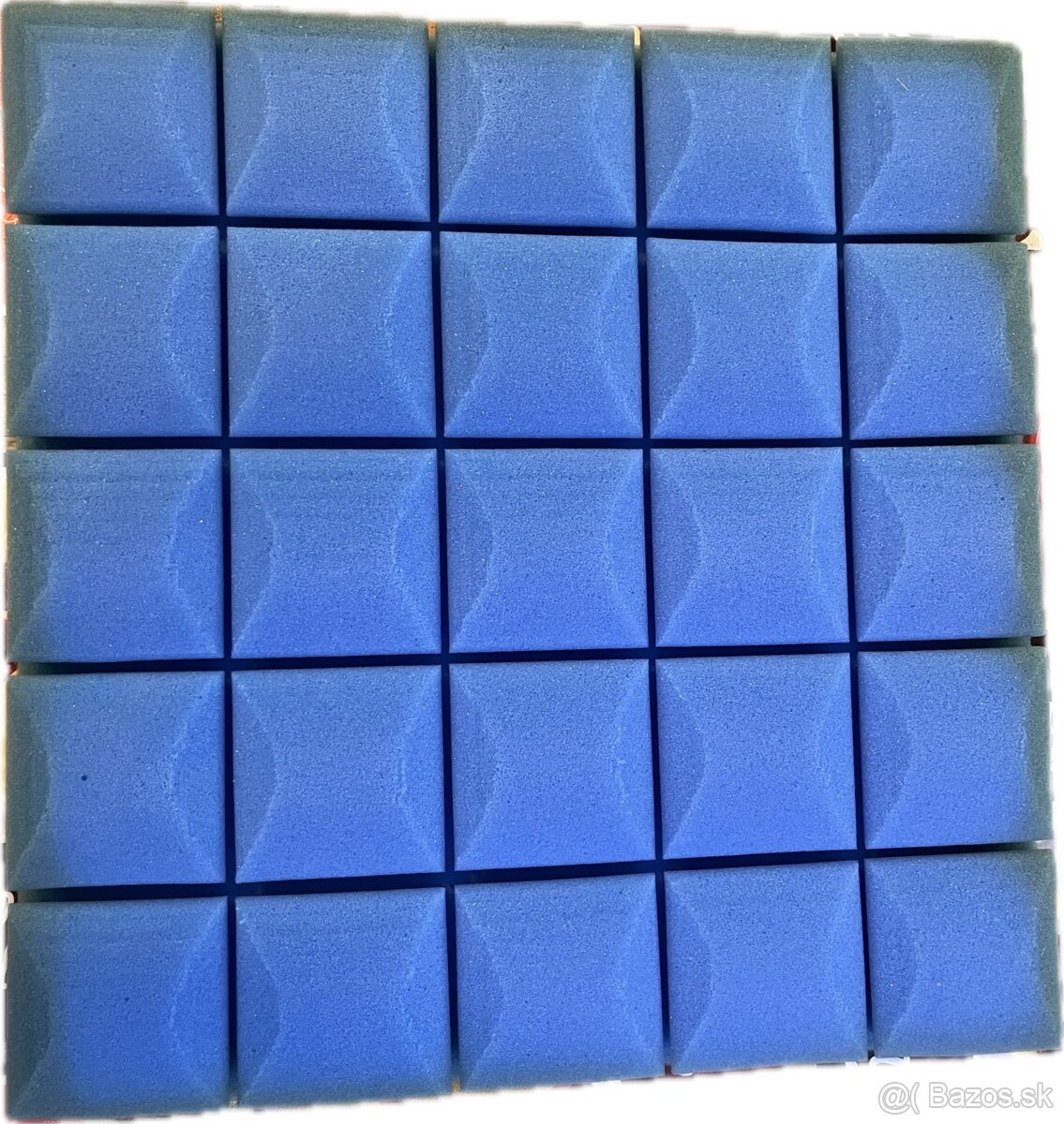 Modrá akustická pena čokoláda