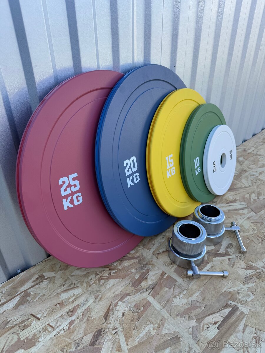 50mm - Kalibrované oceľové kotúče 150kg